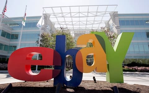 EBay's offices in San Jose, California - Credit: AP Photo/Paul Sakuma