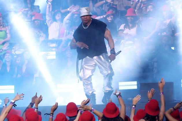 LL Cool J performs on stage during the 2024 MTV Video Music Awards - Credit: Michael Loccisano/Getty Images