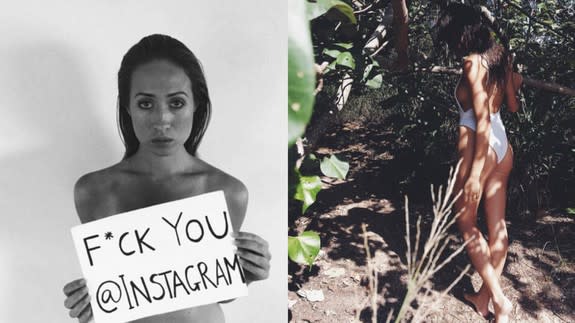 Asian Nudist Porn - Nude blogger thanks Instagram for suspending her account and proving her  point about censorship