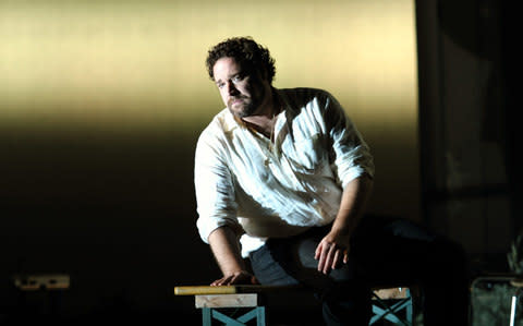 Bryan Hymel as Turiddu in 'Cavalleria rusticana'  - Credit: Catherine Ashmore 