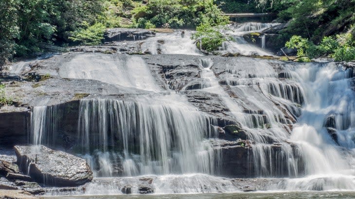 <span class="article__caption">Take in the many tiers of Panther Creek Falls, Chattahoochee National Forest, Georgia.</span> (Photo: Michael/FOAP/Getty)