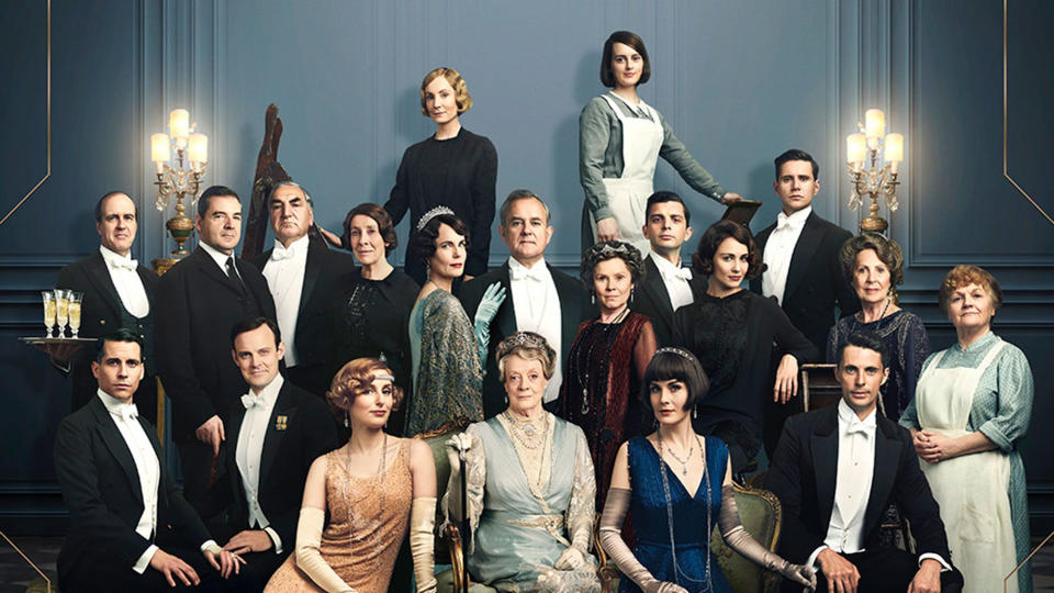 The cast of Downton Abbey (ITV)