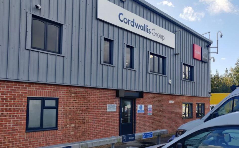 Reading Chronicle: Cordwallis Group commercial vehicle company in Bennet Road, Whitley.