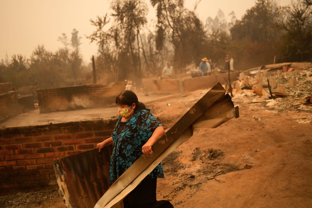 CHILE-INCENDIOS (AP)