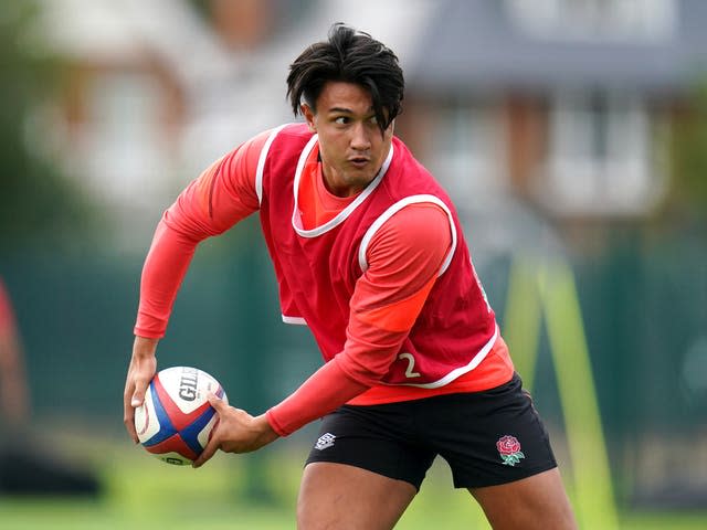 Marcus Smith trained with England