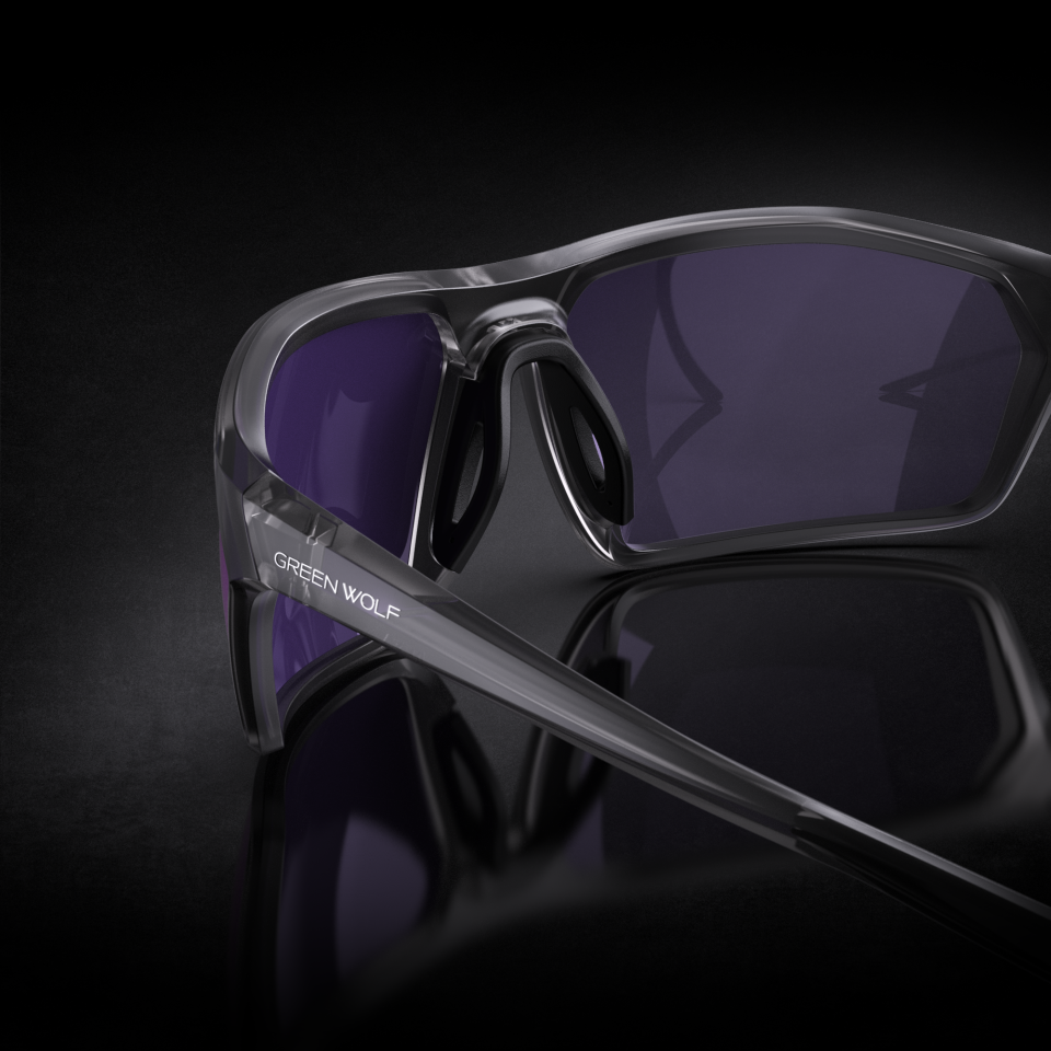 Green Wolf, the name of the golf glasses brand, launched with three frame styles, including Ace.