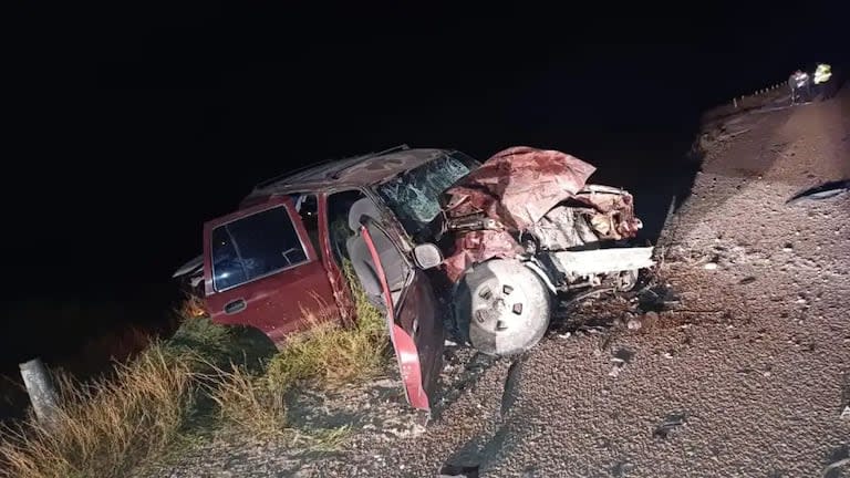 Un muerto tras un accidente ocurrido a pocos kilómetros de El Cuy, en la Ruta 6