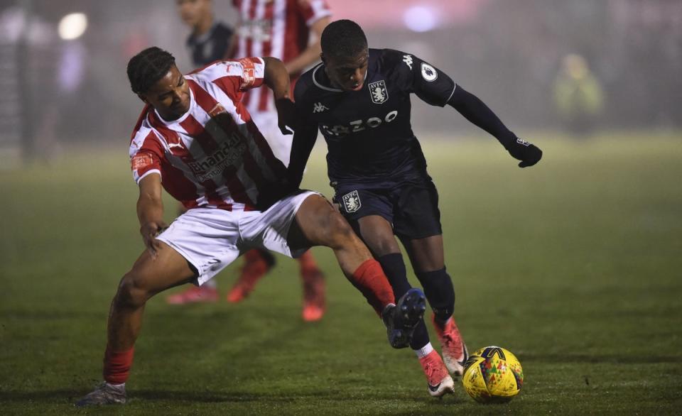 Frifth was formerly with Aston Villa’s academy (Getty Images)