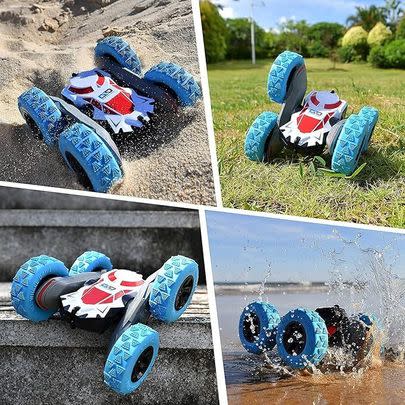 A remote control car they won't want to stop playing with.