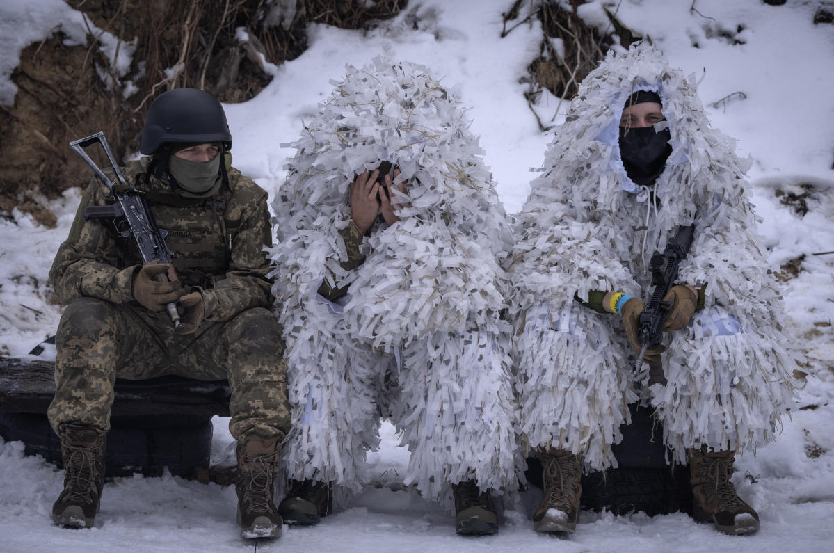 КИЕВ Украйна АП — Когато нахлуването на Русия в Украйна