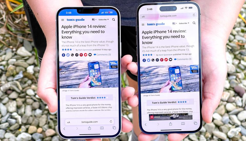 iPhone 14 Pro Plus vs iPhone 14 Pro Max