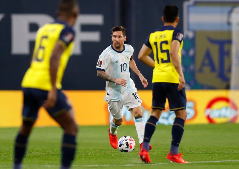 World Cup 2022 South American Qualifiers - Argentina v Ecuador