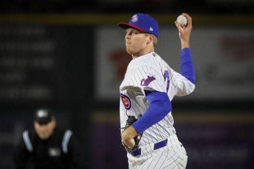 Fresh out of retirement, Iowa Cubs pitcher Sam McWilliams has put together a surprisingly successful start to the season.