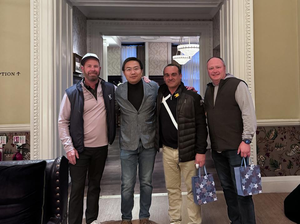 From left: Lawrence Gross, Kevin Li, Billy Radebaugh and Steve Boyle.