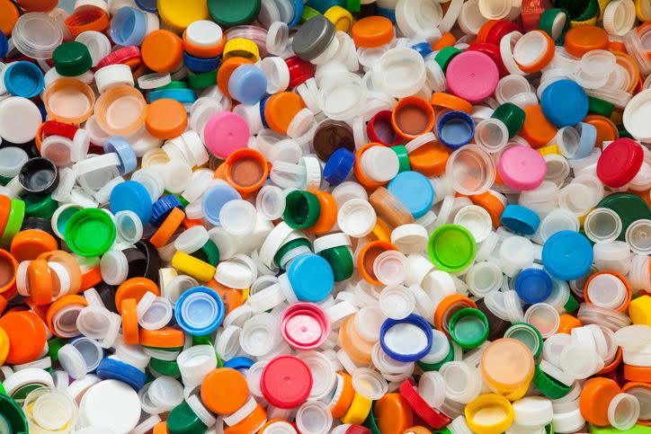 Plastic bottle caps