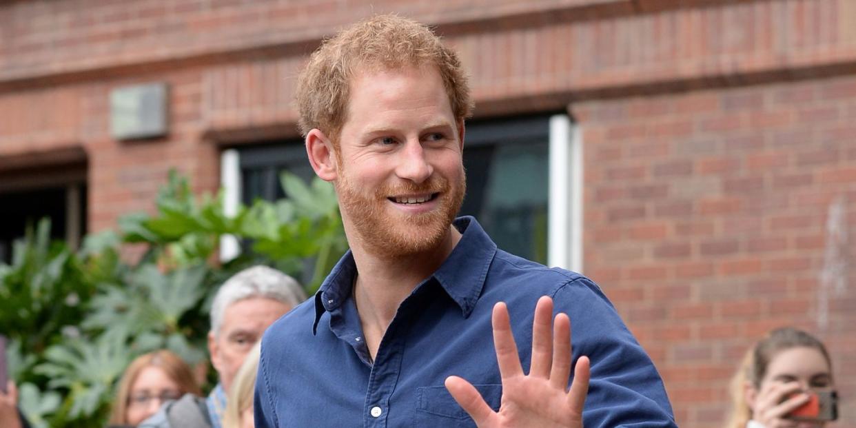 prince harry visits nottingham