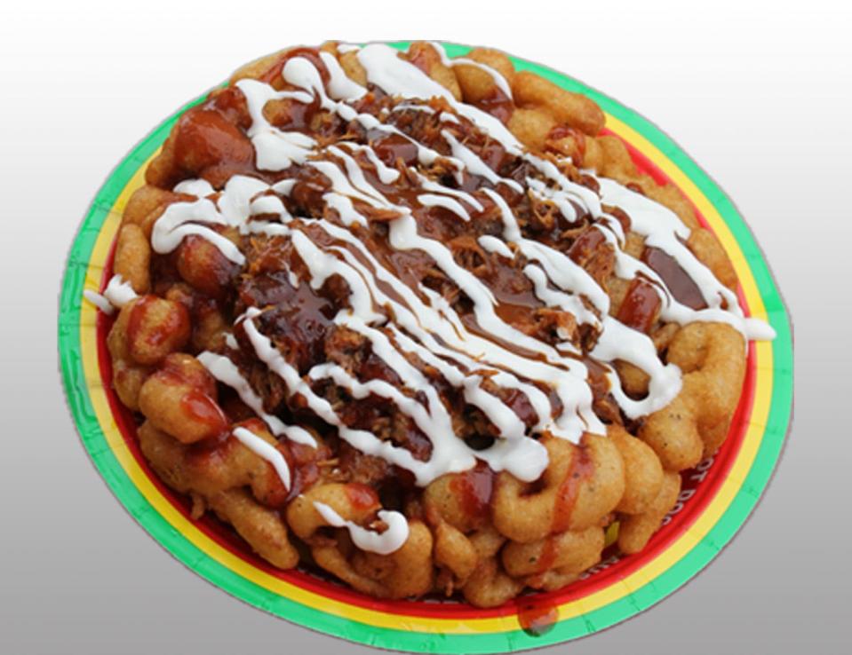 Temperamental Hog Funnel Cake will be served at the 2024 Florida State Fair in Tampa.