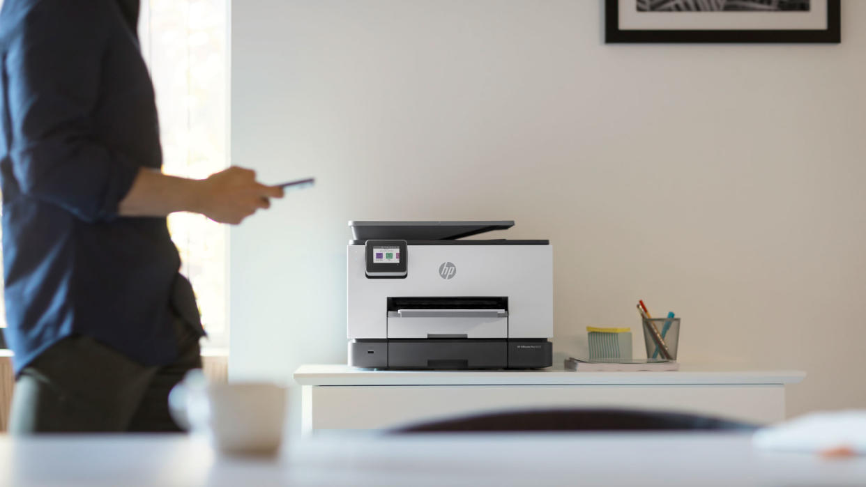  An HP printer 