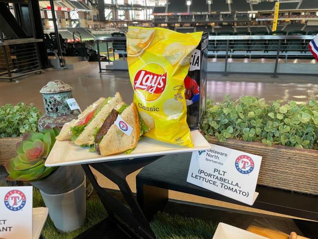 2-Foot Long Hamburger Featured at Texas Rangers Games – NBC 5 Dallas-Fort  Worth