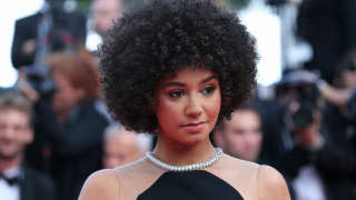 Lena Mahfouf sur le tapis rouge du festival de Cannes, le 25 mai 2022.