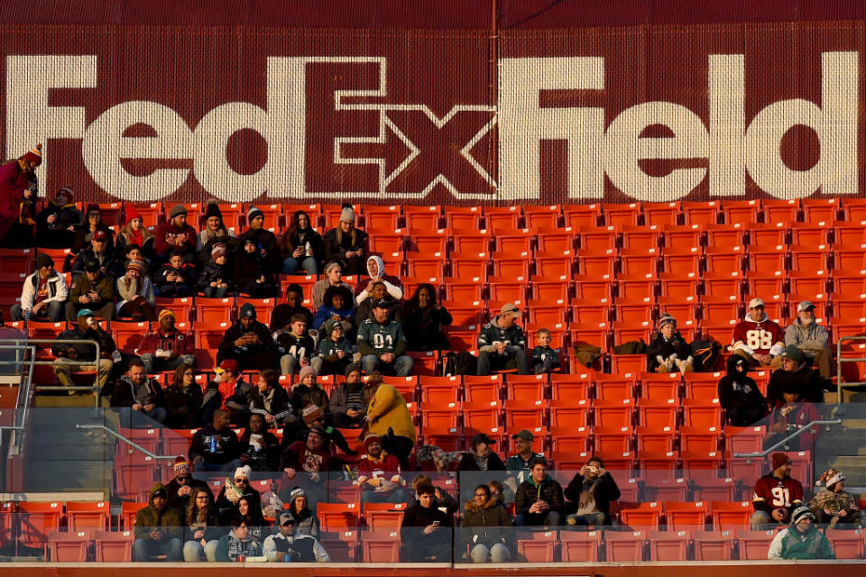 FedEx Field has seen better days. (Getty)