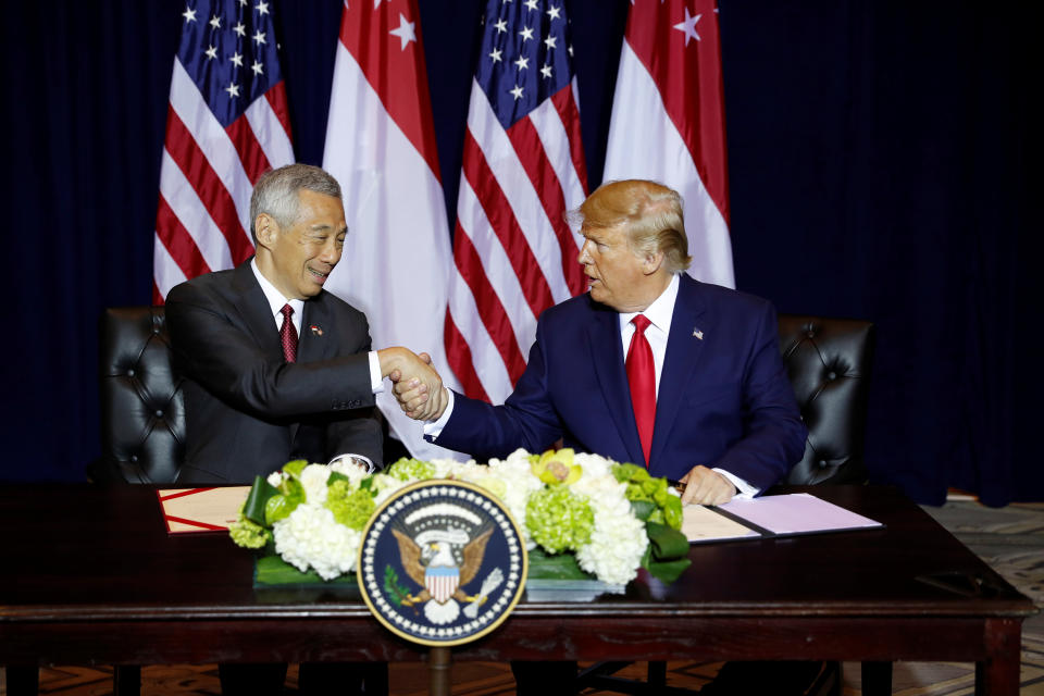 Commenting on Singapore’s situation amid the ongoing US-China trade war, Lee said that it presents a “problem for the world”.