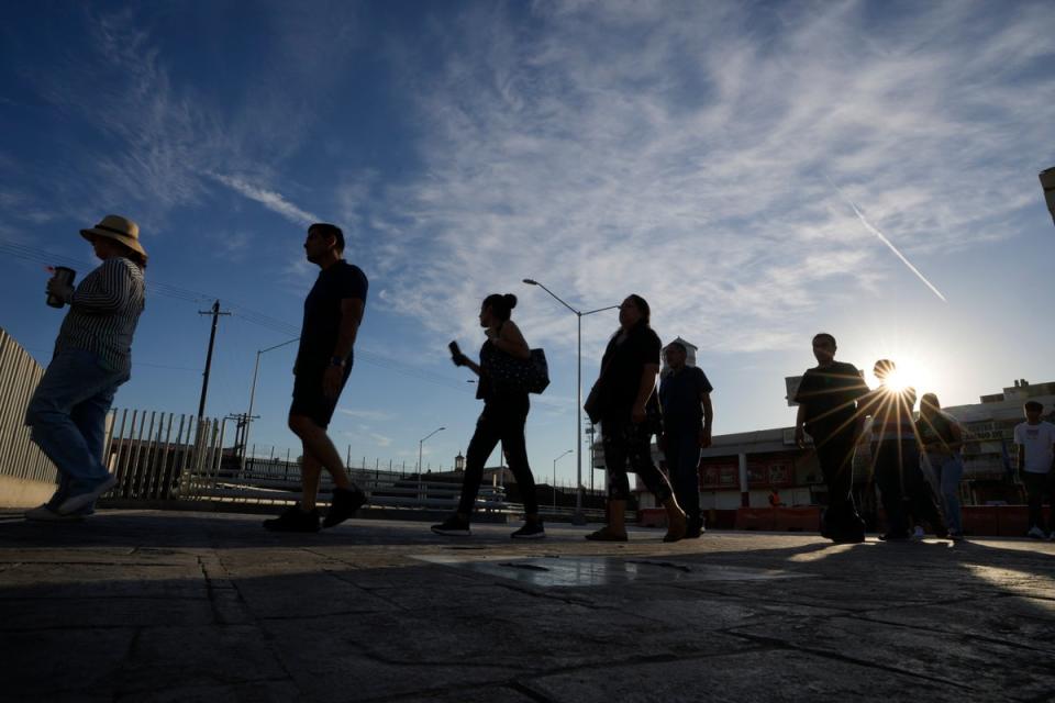 US Mexico Border Heat Photo Gallery (Copyright 2023 The Associated Press. All rights reserved)