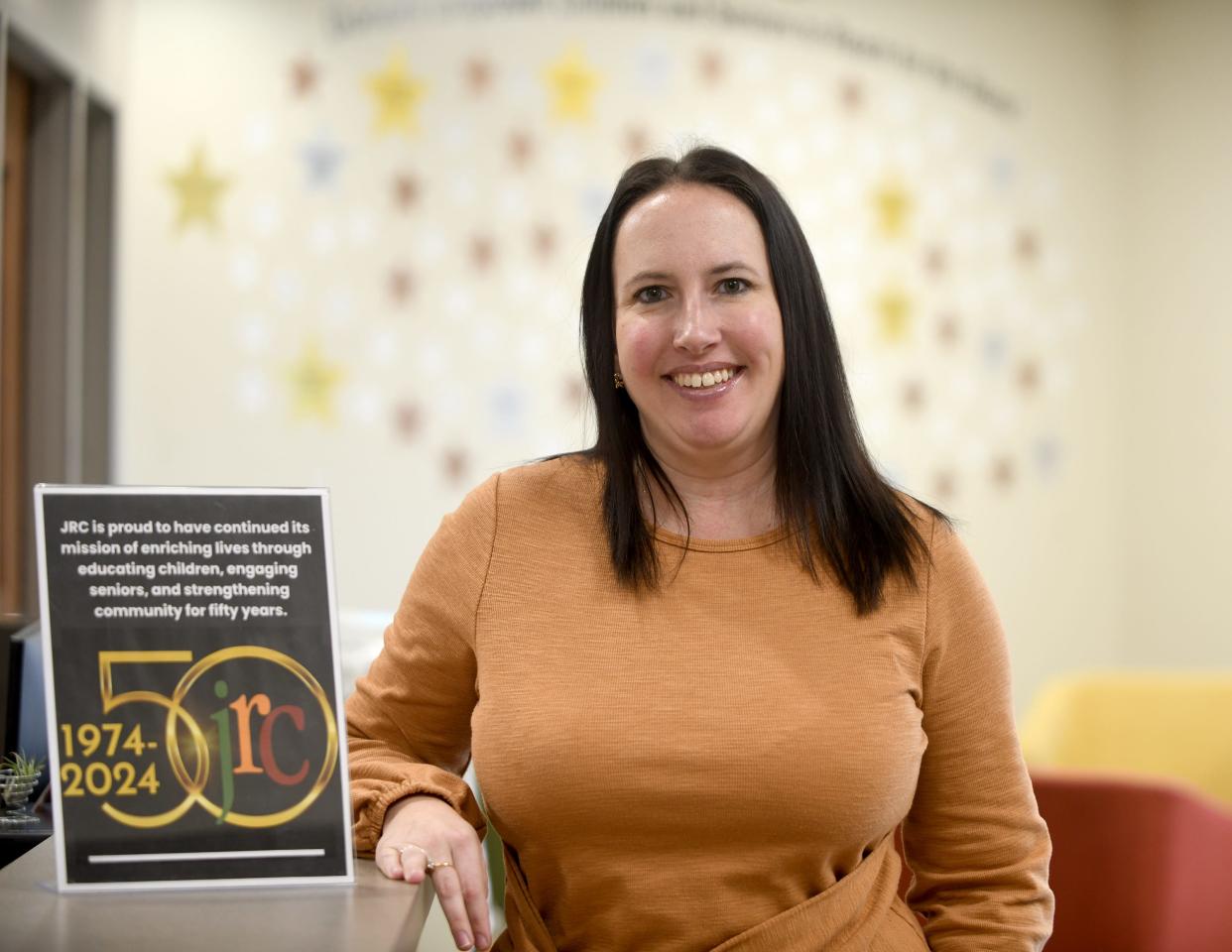 Julie Abiecunas, chief executive officer of JRC in Canton, a non-profit that works to serve the well-being needs of Stark County children and seniors, talks about the agency as it celebrates its 50th anniversary.