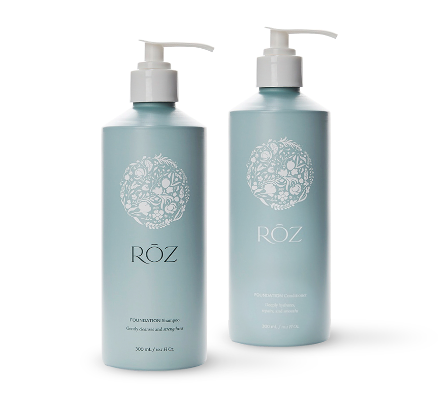 <p><strong>Roz The Foundation Duo Shampoo & Conditioner $72, <a href="https://rozhair.com/products/the-foundation-duo" rel="nofollow noopener" target="_blank" data-ylk="slk:available here;elm:context_link;itc:0;sec:content-canvas" class="link ">available here</a>:</strong> "I've been a longtime admirer of hairstylist <a href="https://fashionista.com/tag/mara-roszak" rel="nofollow noopener" target="_blank" data-ylk="slk:Mara Roszak;elm:context_link;itc:0;sec:content-canvas" class="link ">Mara Roszak</a>, who works with celebrities like Zoe Saldaña and Michelle Yeoh. The effort she put into developing her namesake hair-care brand is clear from the quality and performance of the formulas. I'm particularly obsessed with the ultra-gentle shampoo and conditioner, which rely on natural surfactants, peptides and ceramides to smooth and strengthen hair. Bonus: They work on all hair types and smell incredible — like an airy, sun-drenched flower-and-herb garden." —Stephanie Saltzman, Beauty Director</p>