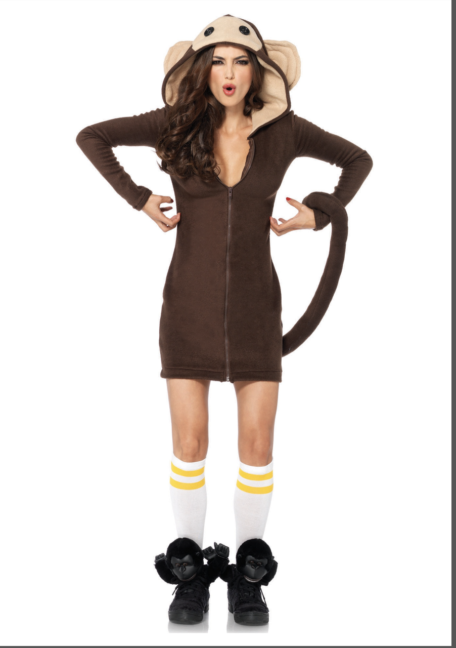 <p>halloweencostumes.com</p><p><strong>$44.99</strong></p><p>You and your friends can go as the three little monkeys or pose as the “see no evil, hear no evil, speak no evil” monkeys this Halloween.</p>