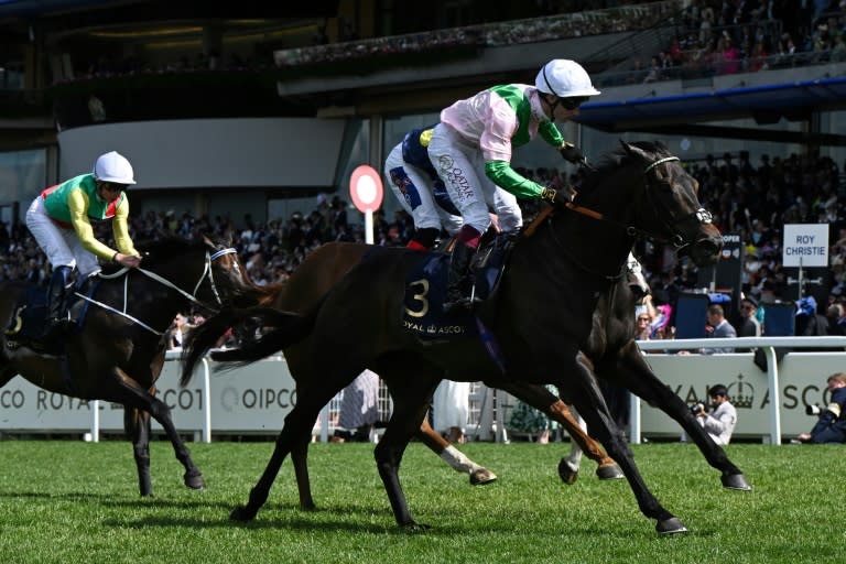 Oisin Murphy rode Khaadem to victory in the Queen Elizabeth II Jubilee Stakes but it was his less celebrated rival Callum Shepherd who stole the show (JUSTIN TALLIS)