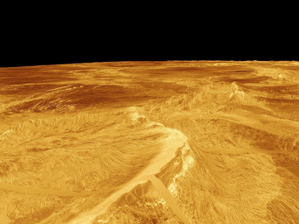 Venus NASA surface