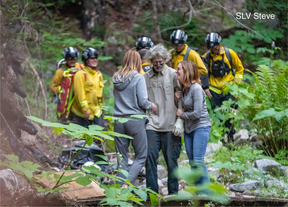 34-year-old Lukas McClish went missing for ten days in the Santa Cruz Mountains (@abc7newsbayarea)