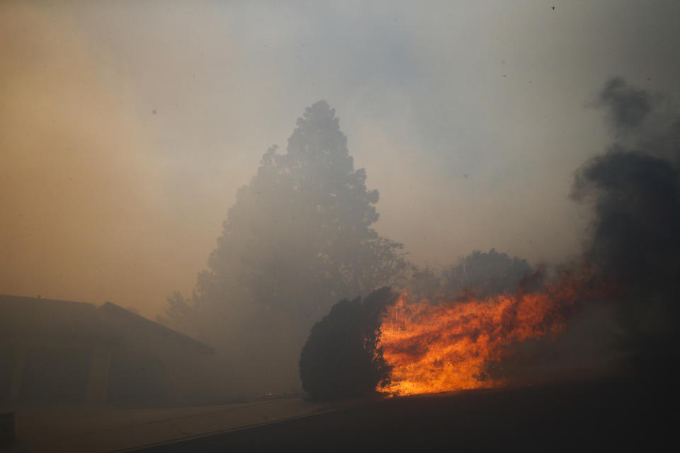 Impactantes imágenes de los incendios en California