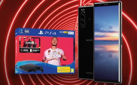 sony xperia 5 free ps4 cyber monday deal 