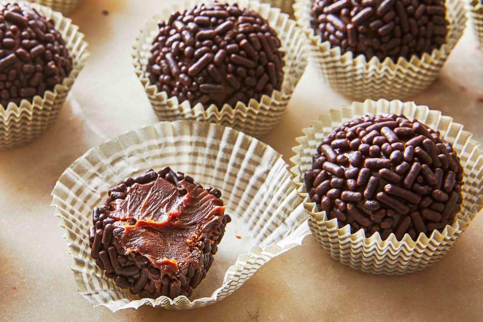 Brigadeiro конфеты с начинкой