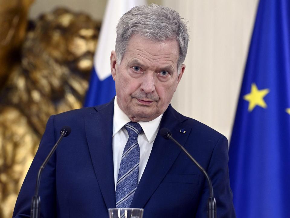 Finnish president Sauli Niinisto (AFP/Getty)