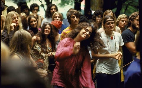 40th anniversary of Woodstock festival - Credit: Getty/BBC