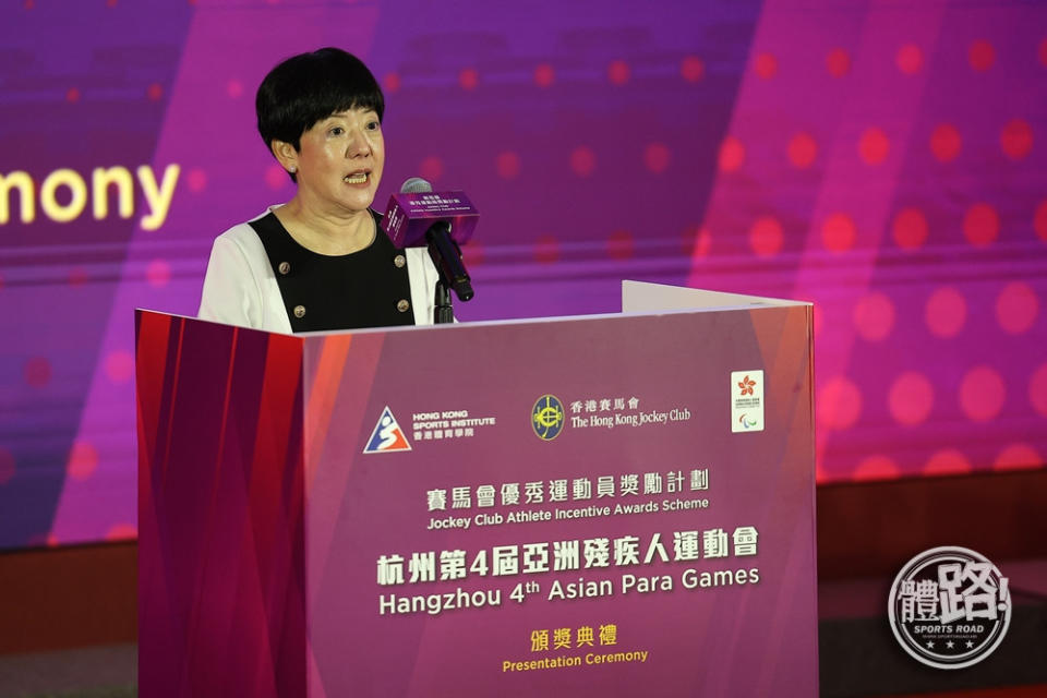 中國香港殘疾人奧委會會長馮馬潔嫻