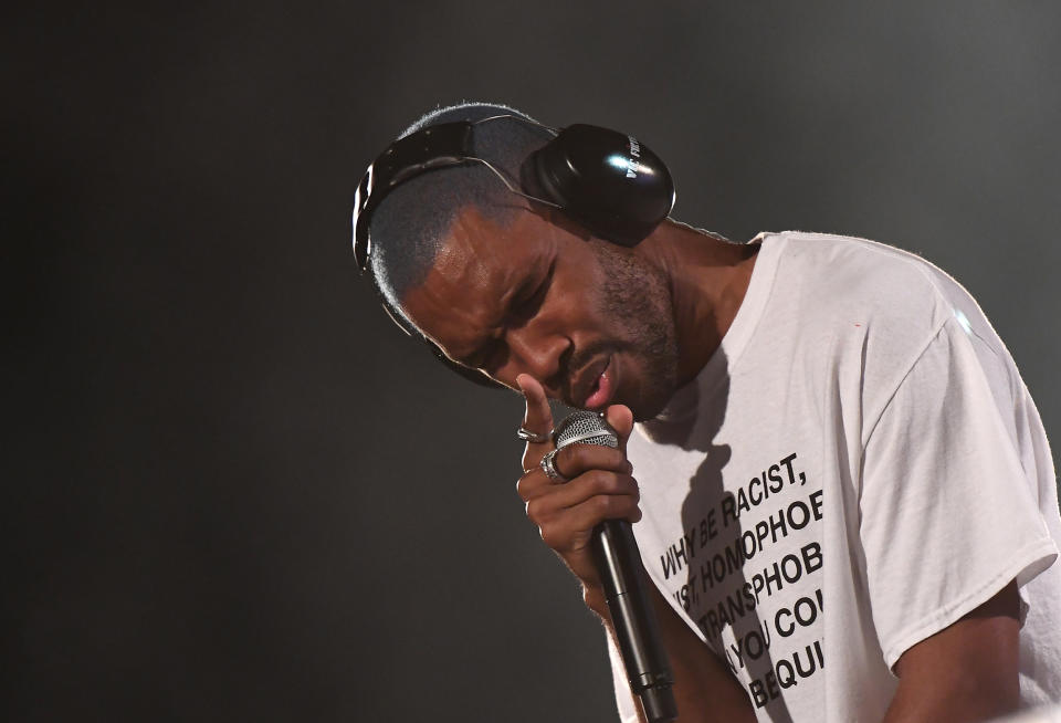 Frank Ocean (AFP via Getty Images)