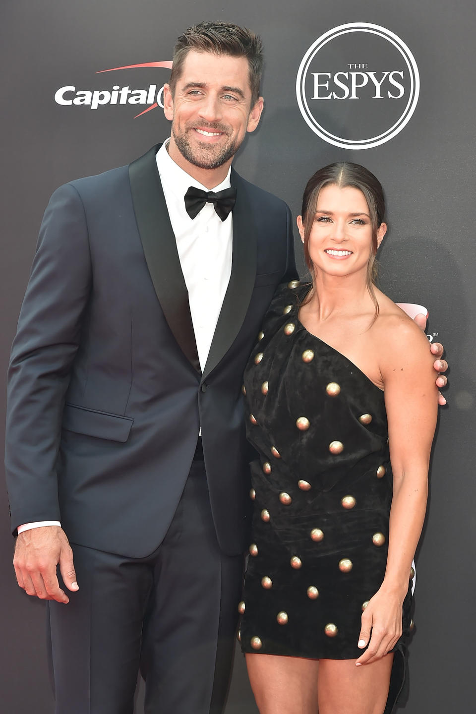 Danica Patrick and Aaron Rodgers