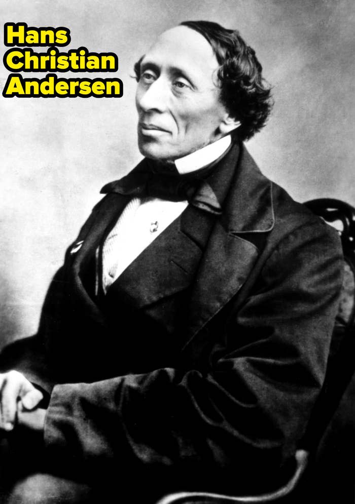 Portrait of Hans Christian Andersen