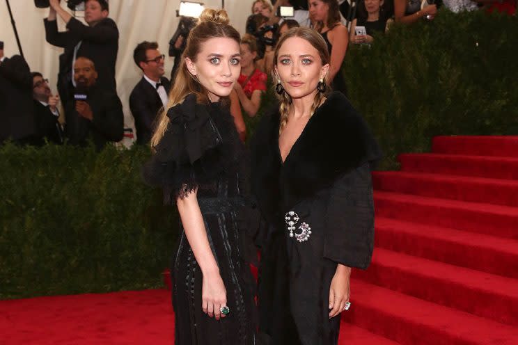 Mary-Kate and Ashley Olsen attend 