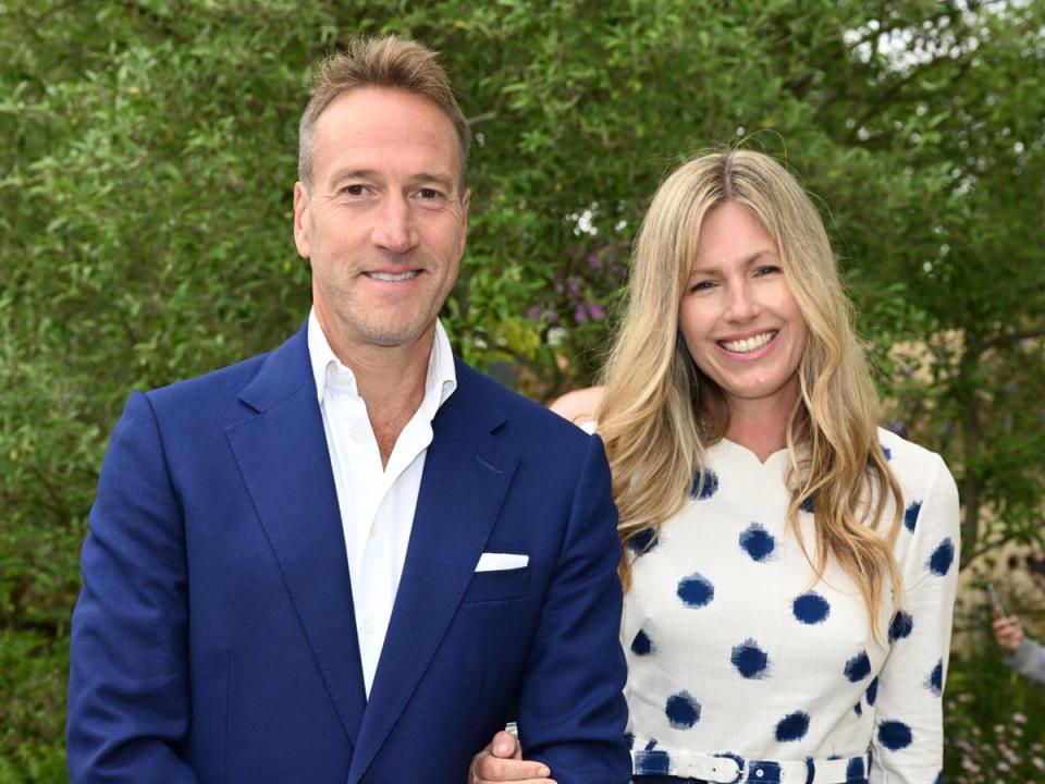 Ben Fogle and Marina Fogle attend the 2023 Chelsea Flower Show at Royal Hospital Chelsea on May 22, 2023 (Getty Images)