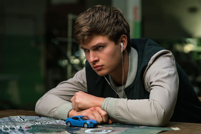 <p>Wilson Webb/Sony</p> Ansel Elgort in 'Baby Driver'