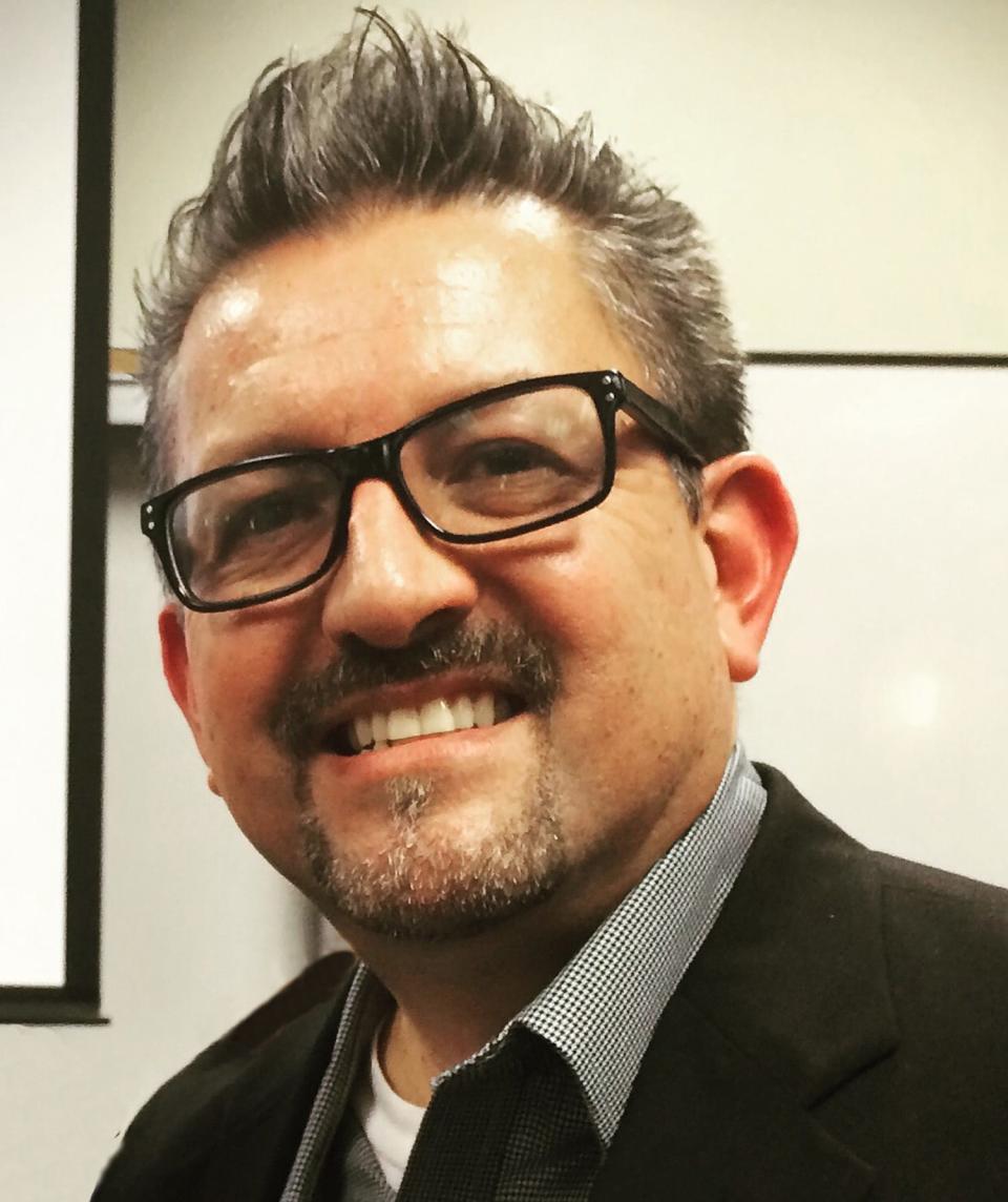 Lalo Alcaraz is a Chicano artist who served as a creative consultant on "Coco" and now on the Nickelodeon series, "The Casagrandes." He's also the creator of a daily comic strip, "La Cucaracha," and regularly draws up editorial cartoons.
