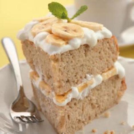 Banana Cream Layer Cake