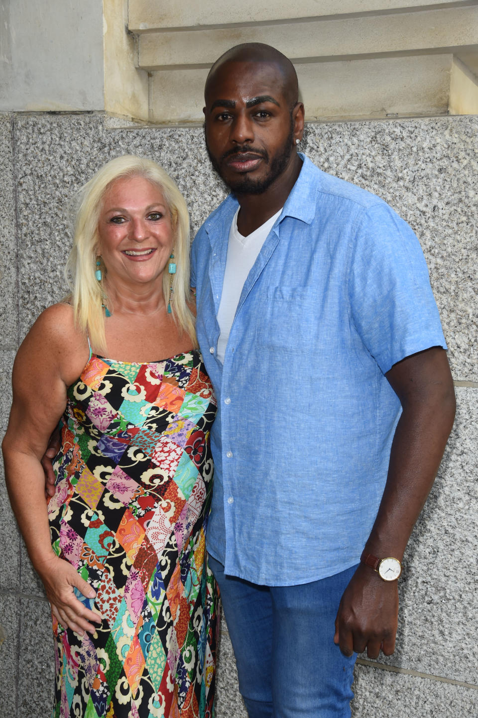 LONDON, ENGLAND - JUNE 10:  Vanessa Feltz and Ben Ofoedu attends the gala night performance of 