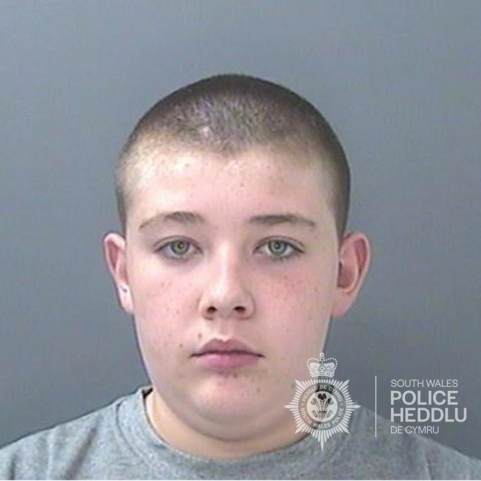 Craig Mulligan was just 13 when he took part in the murder of Logan Muwangi. (South Wales Police)