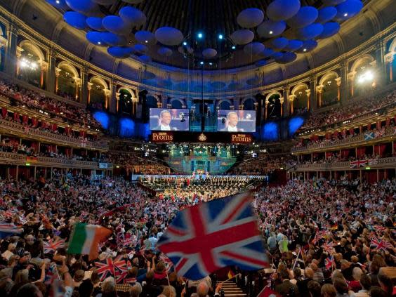 'Rule, Britannia!' will be sung at the Last Night of the Proms in 2021 (EPA)